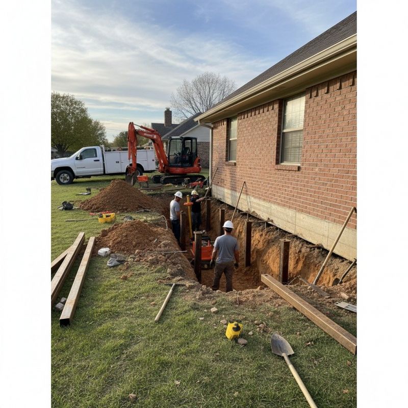 Porch Foundation Repair